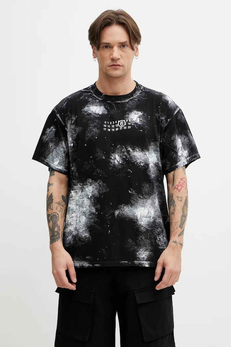 MM6 Maison Margiela t-shirt ανδρικό βαμβακερό
