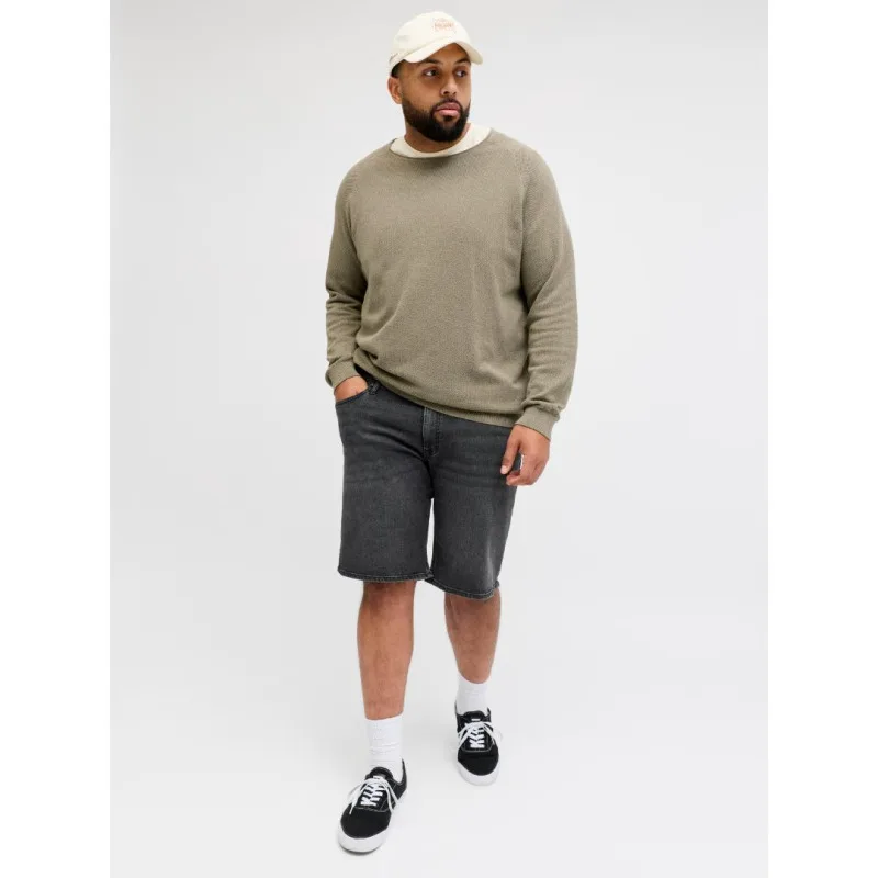 Ελαστική denim βερμούδα "Rick Original Shorts" της Jack & Jones - Black Rock