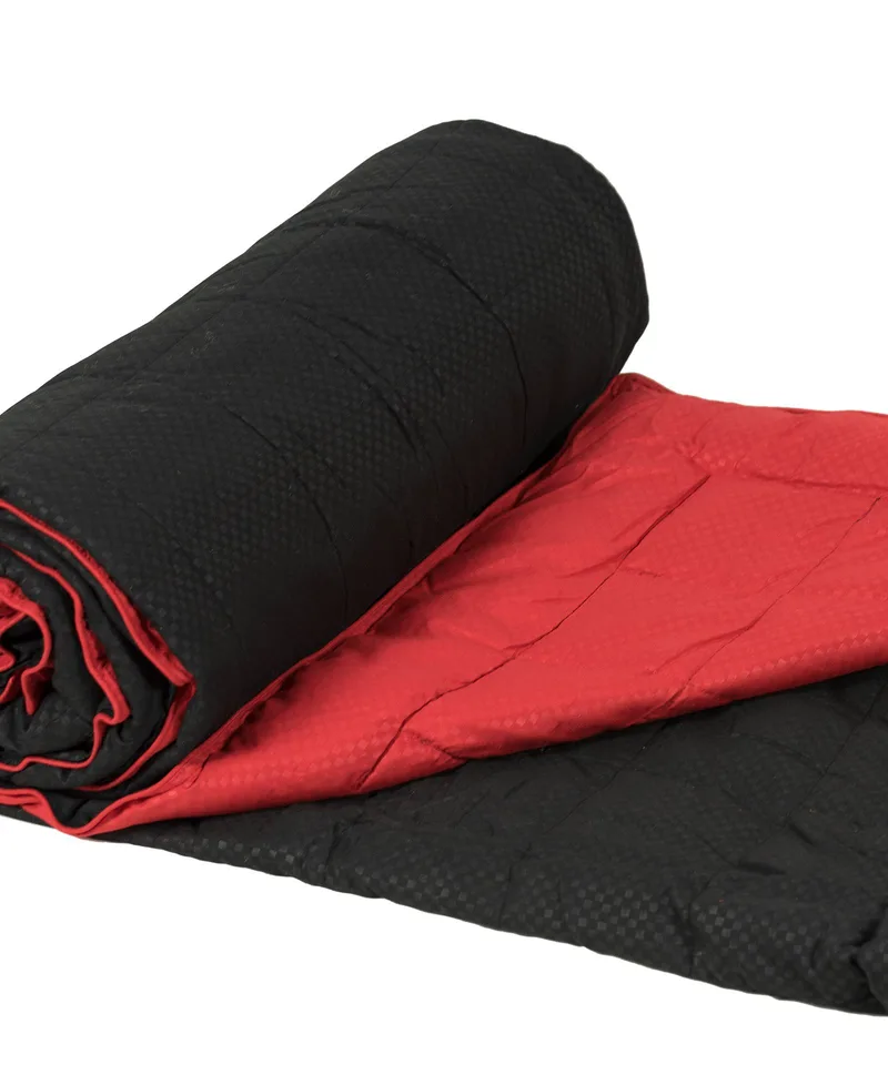 Πάπλωμα Μονό Silk Fashion 11053 Μαύρο/Κόκκινο 160x220