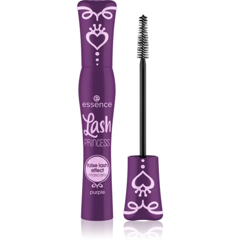 essence Lash PRINCESS Μάσκαρα για αποτέλεσμα ψεύτικων βλεφαρίδων απόχρωση Purple 12 ml