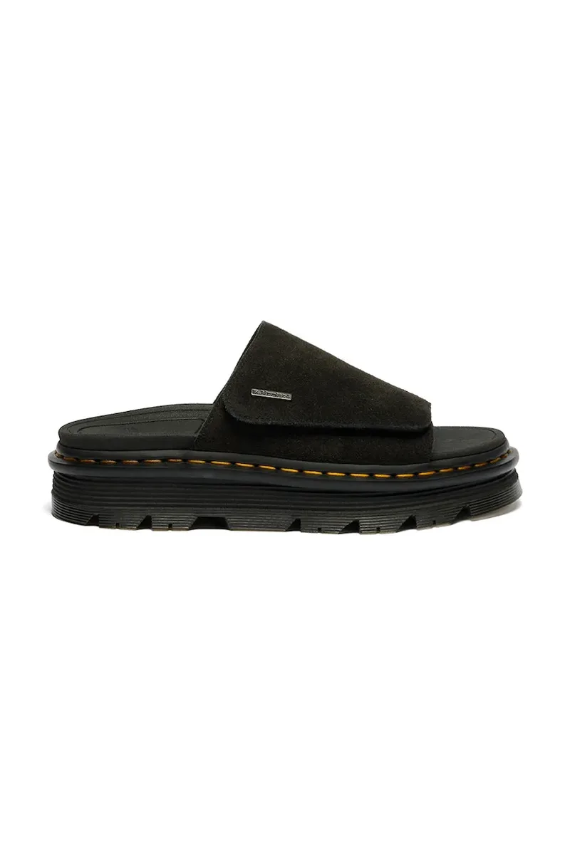 Dr. Martens σαγιονάρες Στην πλατφόρμα σουέτ ZebZag Slide