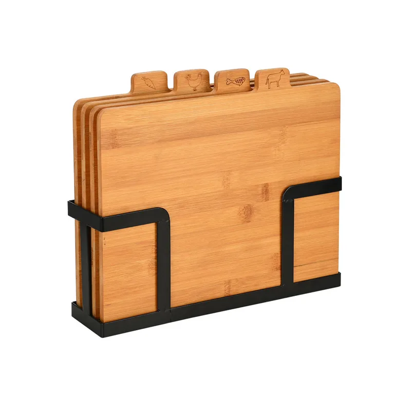 Ξύλα Κοπής Σε Σταντ (Σετ 5τμχ) Estia Bamboo Essentials 01-26707