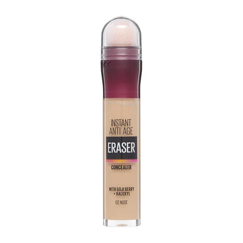 Maybelline Instant Eraser Age Rewind Concealer με Ενσωματωμένο Σφουγγαράκι 6ml - Nude