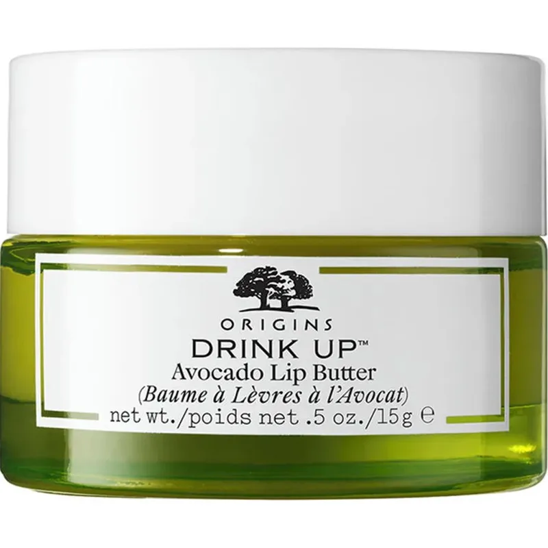 Origins Drink Up Avocado Lip Butter Βάλσαμο Χειλιών με Έλαιο Αβοκάντο για Ενυδάτωση, Ελαστικότητα & Λάμψη 15g