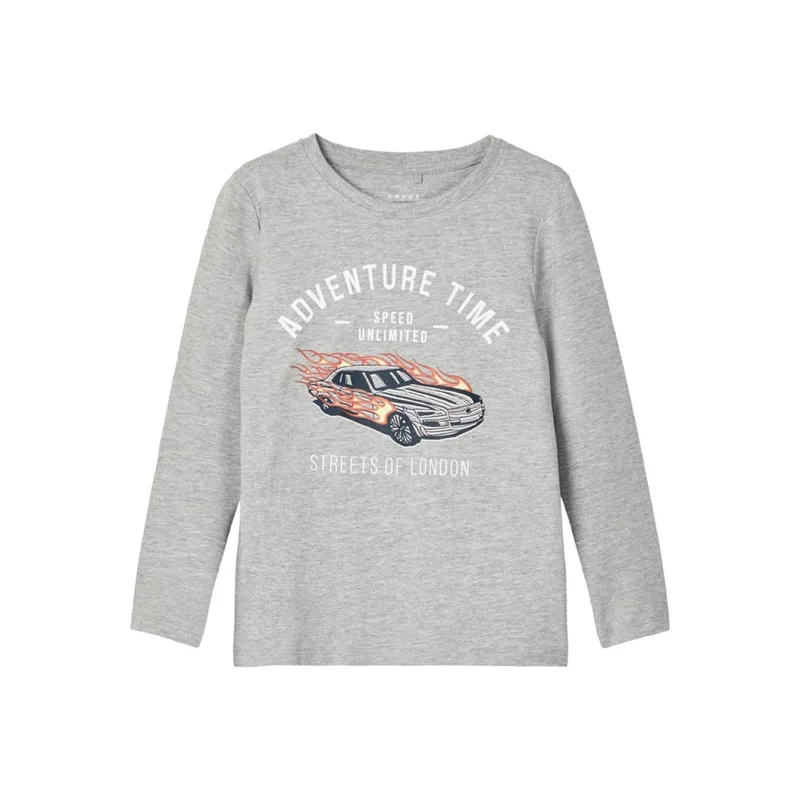 Μπλούζα μακό αγόρι Name it-13186908-GM organic cotton