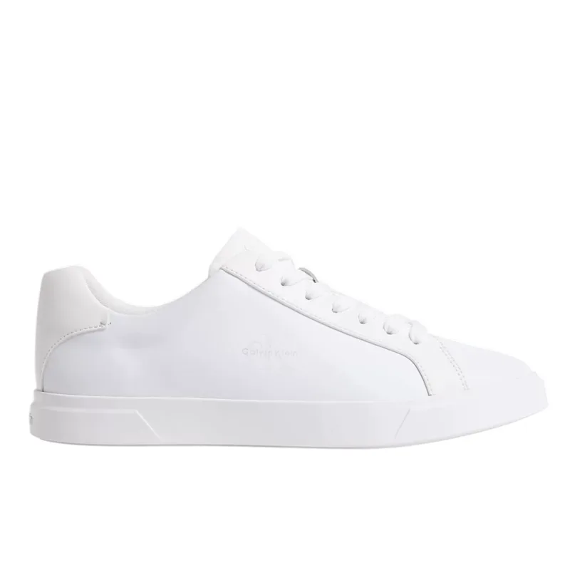 Ανδρικά Δερμάτινα Sneakers Calvin Klein HM0HM02123-0K4 Λευκά