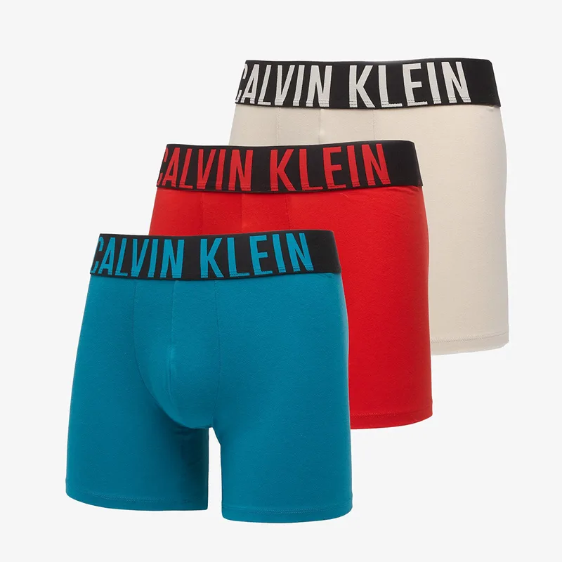 Μπόξερς Calvin Klein Boxer Brief 3-Pack Brown XL