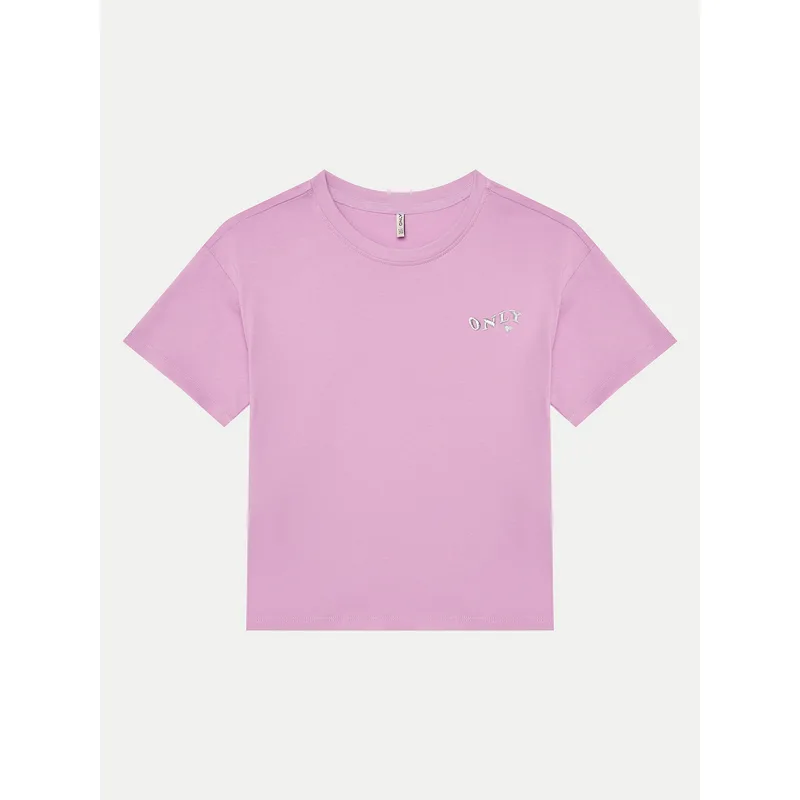Kids ONLY T-Shirt Maiken 15313877 Μωβ Regular Fit