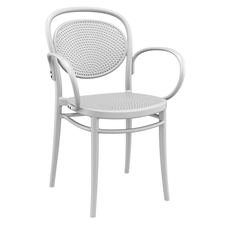 Πολυθρόνα (57Χ52Χ85) MARCEL XL WHITE, SIESTA