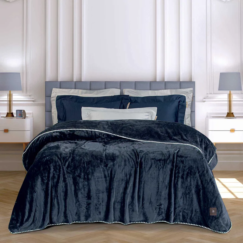 Κουβέρτα Fleece Υπέρδιπλη 220x240εκ. Essential 4442 Royal Blue Greenwich Polo Club (Ύφασμα: Polyester, Χρώμα: Μπλε, Μέγεθος: Υπέρδιπλα) - Greenwich Polo Club - 220588204442