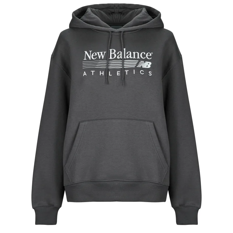 T-shirt με κουκούλα New Balance TRACKSIDE FLEECE HOODIE