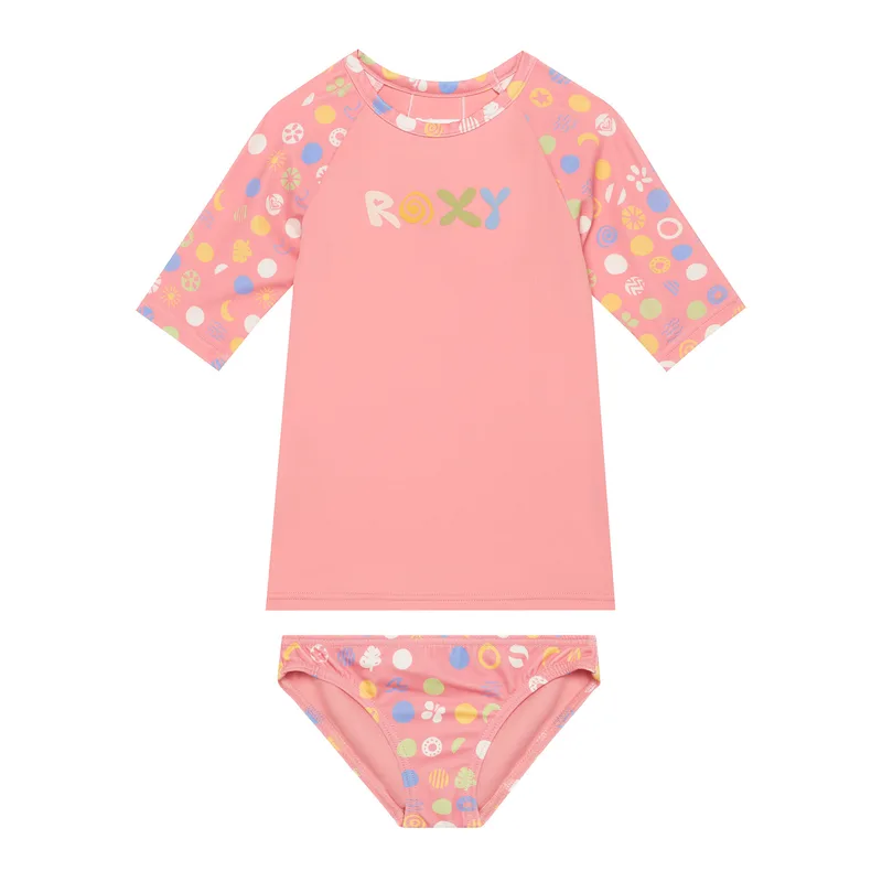 Roxy Σετ T-shirt & Μαγιό Roxy Dot ERLWR03328 Ροζ