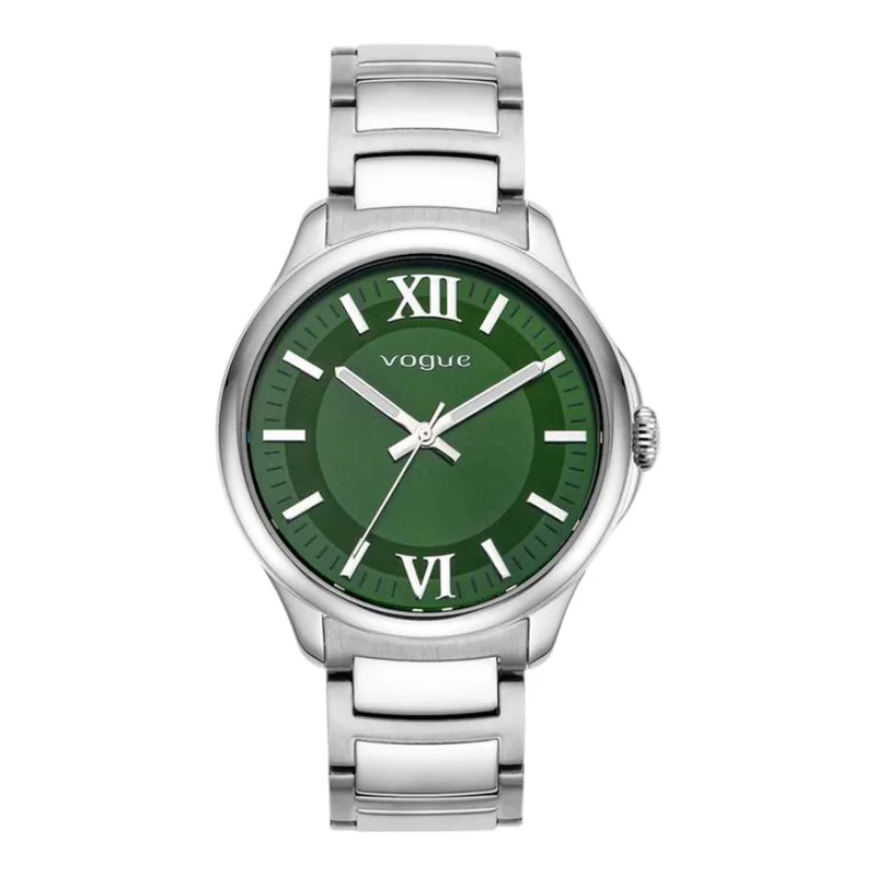 Ρολόι Γυναικείο της Vogue με Πράσινο Καντράν Stainless Steel Marilyn 2020613084