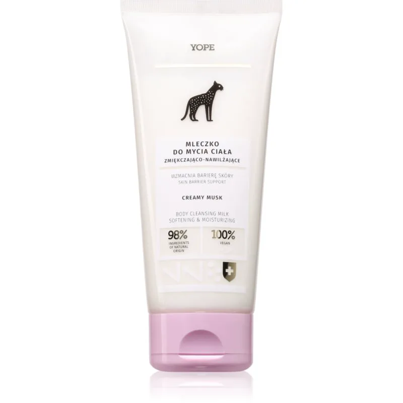 Yope Creamy Musk απαλυντικό τζελ για ντους με ενυδατικό αποτέλεσμα 200 ml