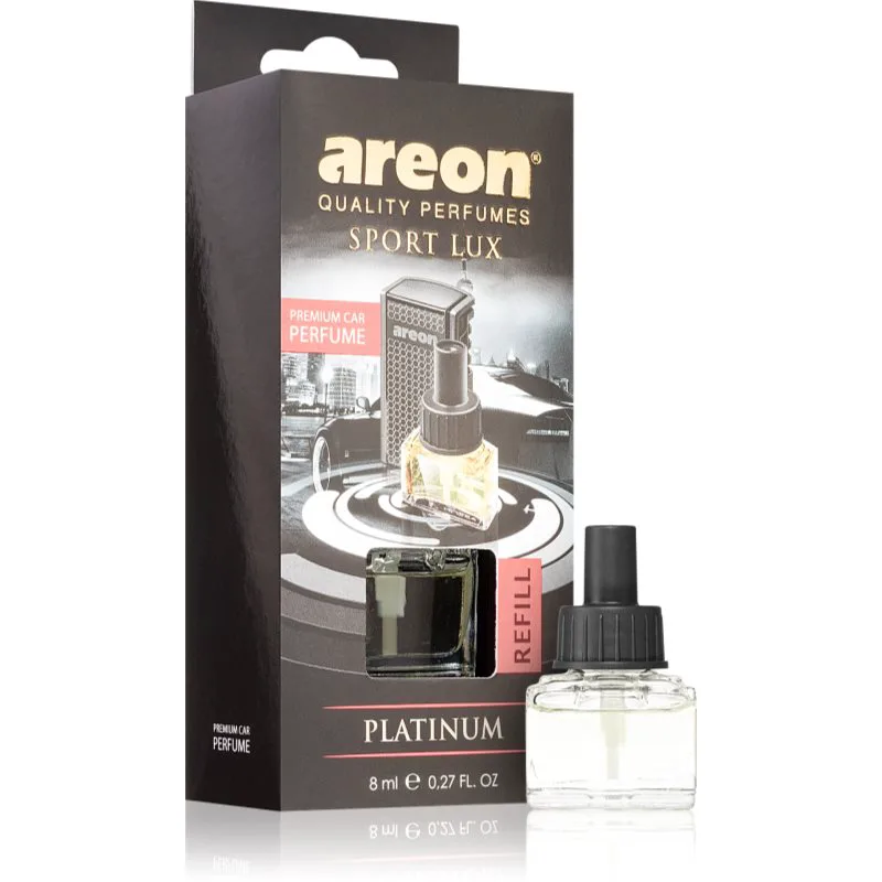 Areon Car Black Edition Platinum άρωμα για αυτοκίνητο ανταλλακτικό 8 ml