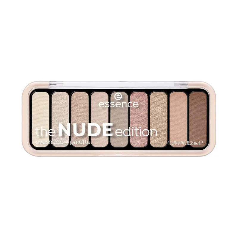 Παλέτες για μακιγιάζ ματιών Essence Eyeshadow Palette The Nude Edition - 10 Pretty In Nude