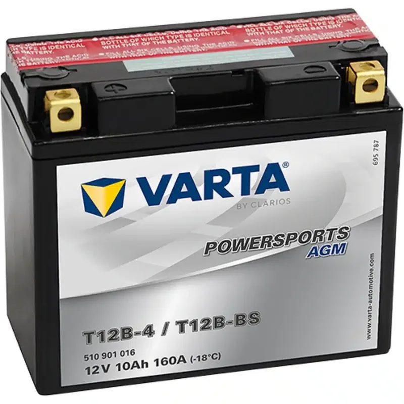 Μπαταρία Μοτοσυκλέτας VARTA T12B-BS 12V 10Ah