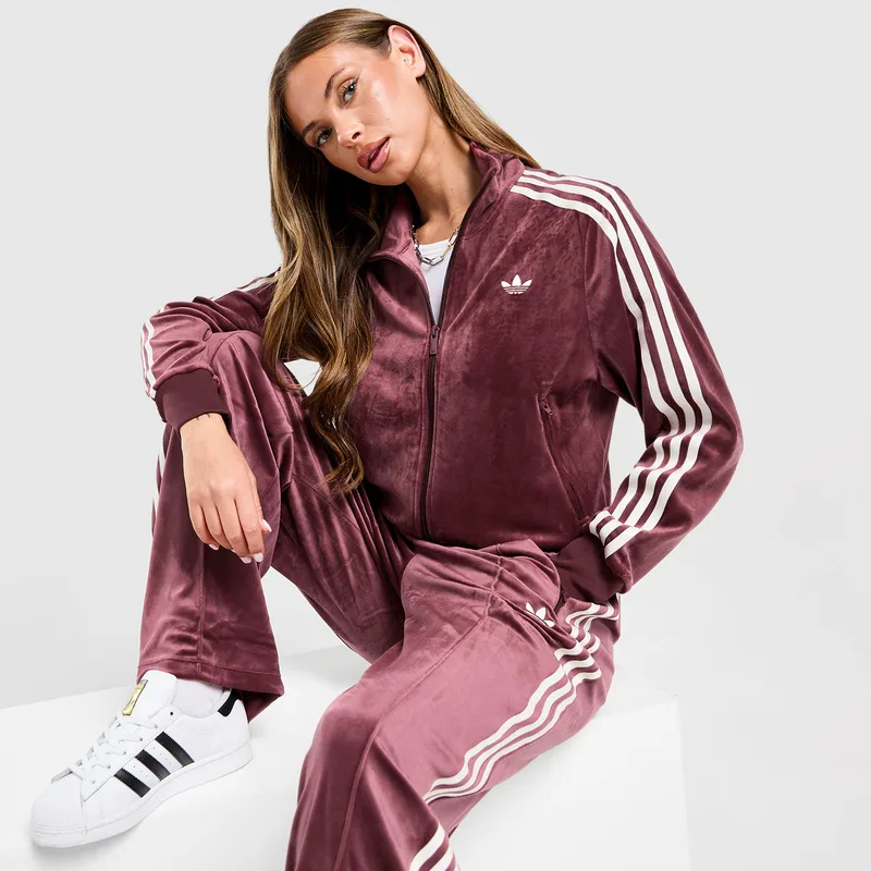 adidas Originals 3-Stripes Velour Γυναικεία Ζακέτα (9000237249_67058)