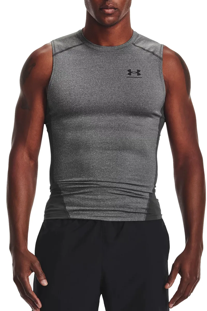 Μπλούζα Αμάνικη Under Armour HG Armour Compression 1361522-090 Ανδρικό