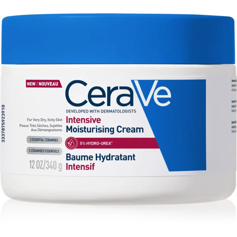 CeraVe Moisturizers Intensive Moisturizing Cream εντατικά ενυδατική κρέμα με κηραμίδια 340 γρ