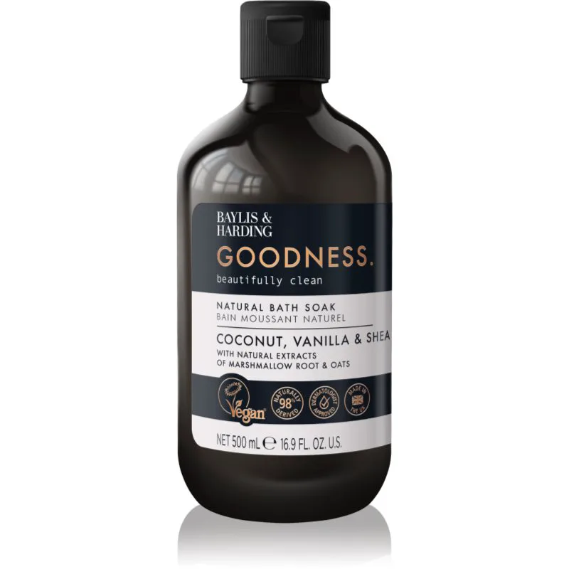 Baylis & Harding Goodness Coconut, Vanilla & Shea αφρόλουτρο μπάνιου 500 ml