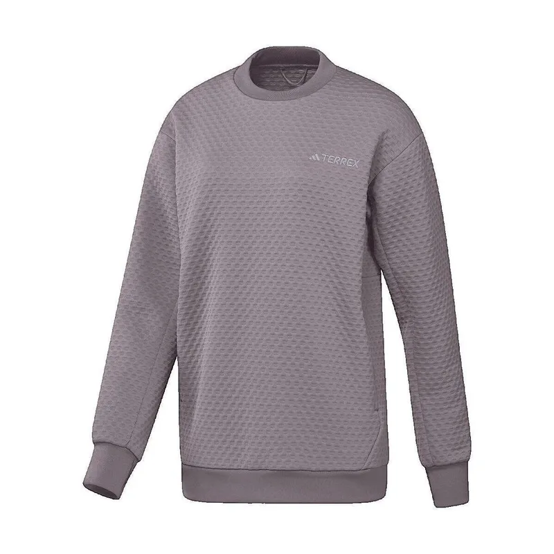 Fleece adidas Sweatshirt Terrex Xploric gris