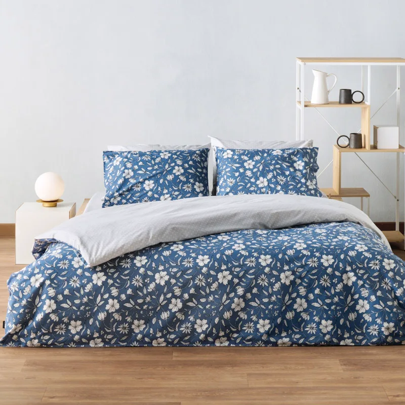 Παπλωματοθήκη Υπέρδιπλη Σετ 225x245 Kentia Blans 01 Raf Blue