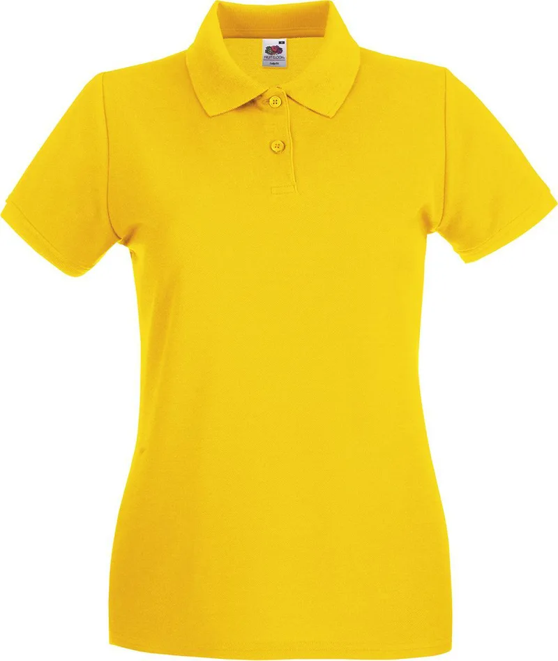 Lady-Fit Premium Polo Fruit of the Loom 63-030-0 Sunflower