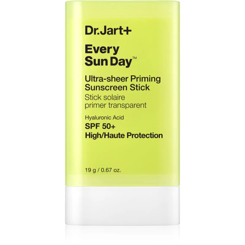 Dr. Jart+ Every Sun Day™ Ultra-Sheer Priming Sunscreen Stick SPF50 αντηλιακή κρέμα σε στικ 19 γρ