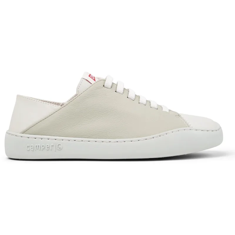 CAMPER Twins - Sneakers Για Γυναικεία - Λευκό,Μπεζ,Γκρι, Μέγεθος 39, Smooth leather