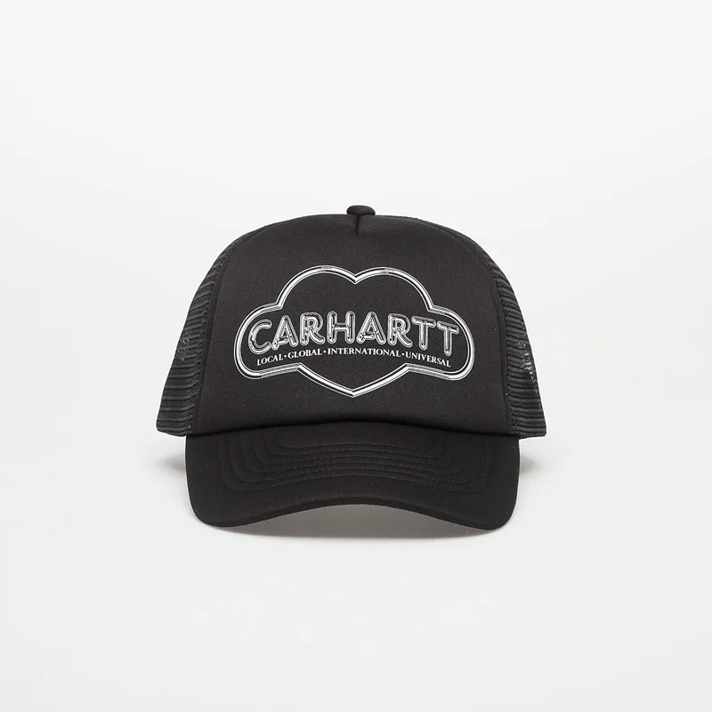Cap Carhartt WIP Cloud Heart Trucker Cap Black Universal
