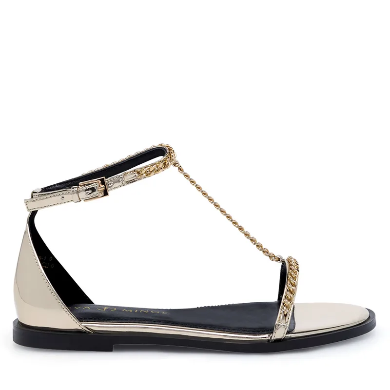 Σανδάλια Eva Minge ALBINA-F50-298-1 Χρυσό