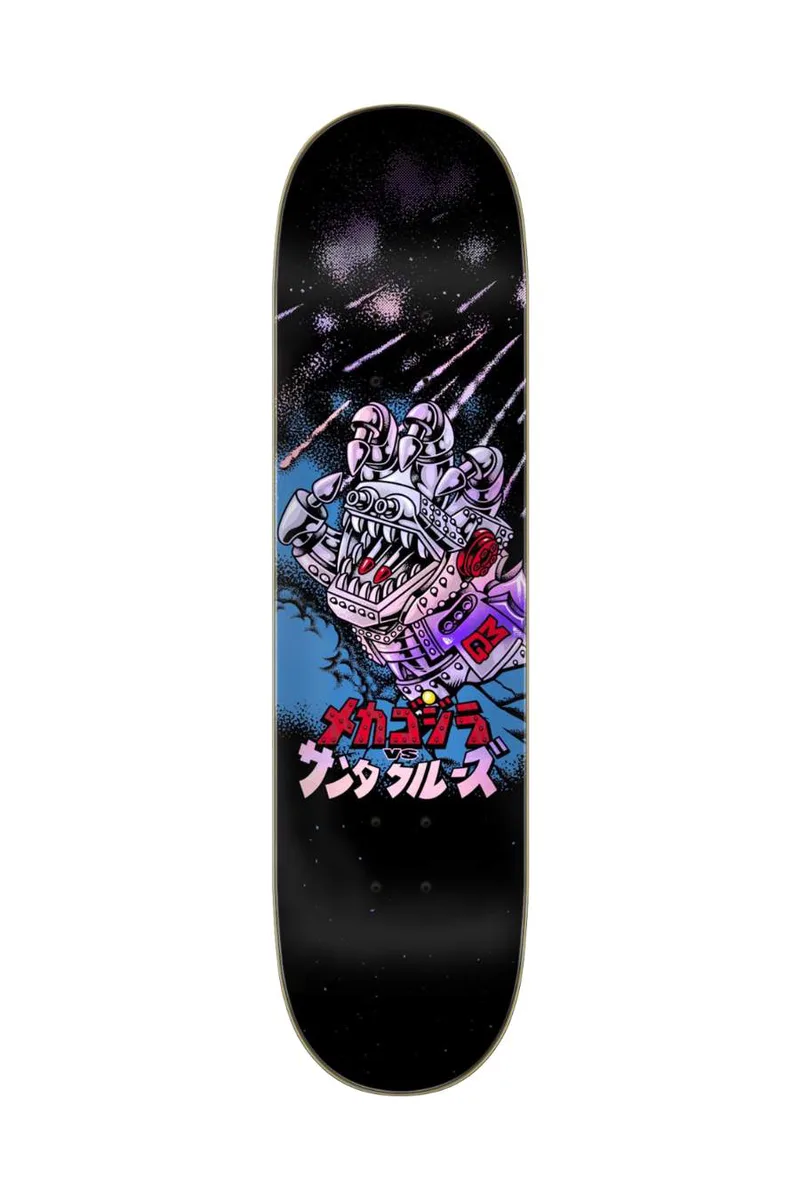 SANTA CRUZ ΣΑΝΙΔΑ Skate Deck GODZILLA MECHA HAND - ΠΟΛΥΧΡΩΜΗ-SCR-SKD-5144-DENIM