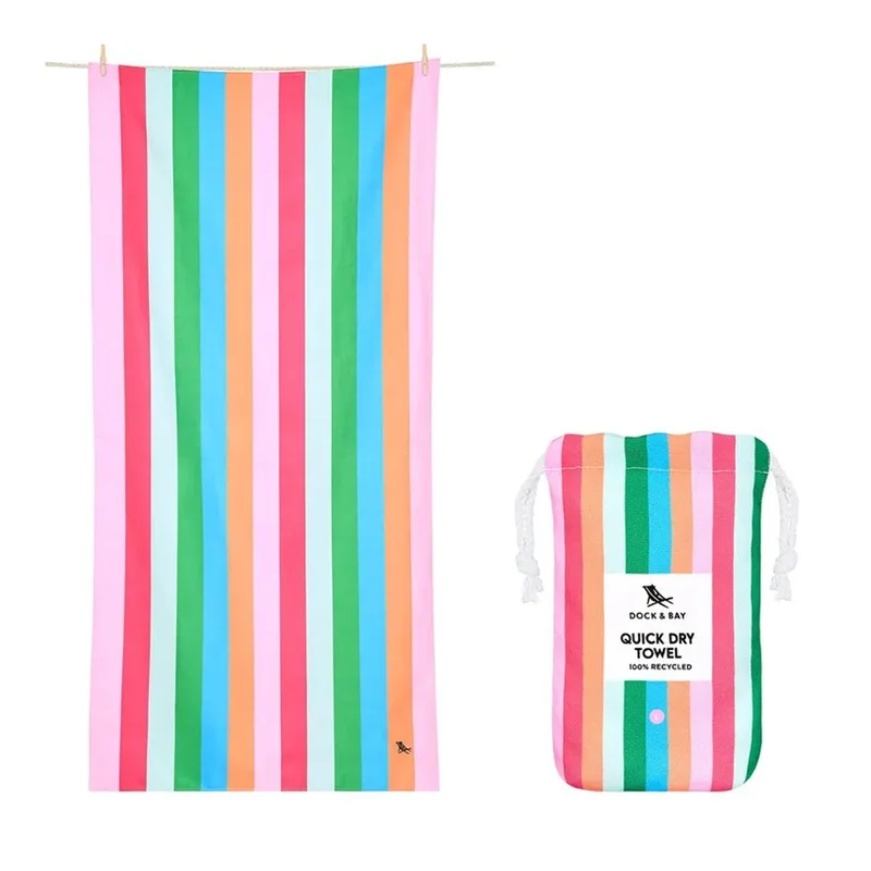 Dock & Bay Quick Dry Beach Towel - Tutti Frutti L (160cm x 90cm)
