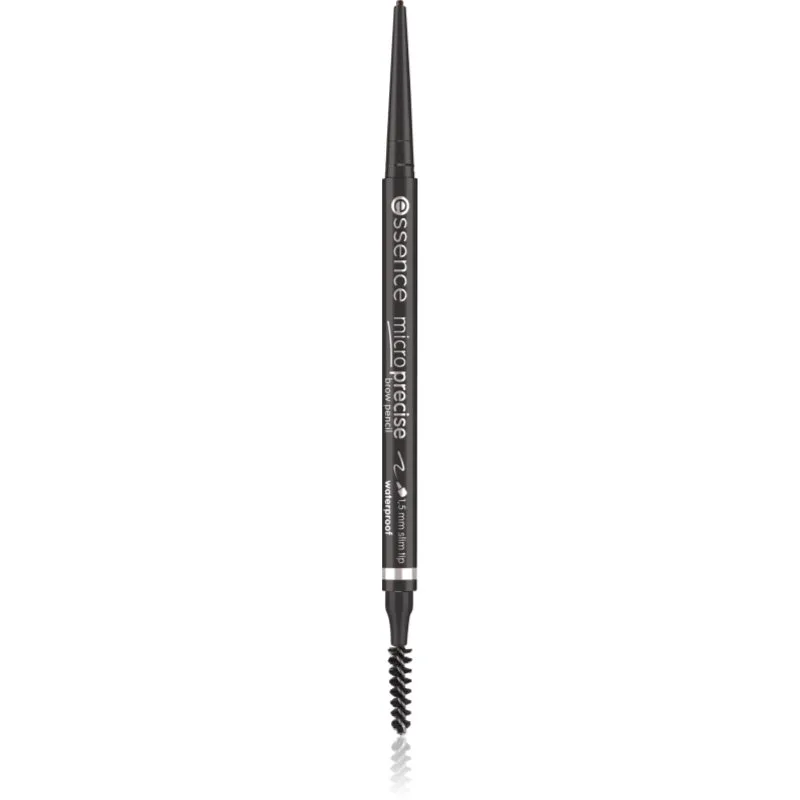 essence Micro Precise ακριβής μολύβι για τα φρύδια απόχρωση 08 Black Brown 0.05 γρ