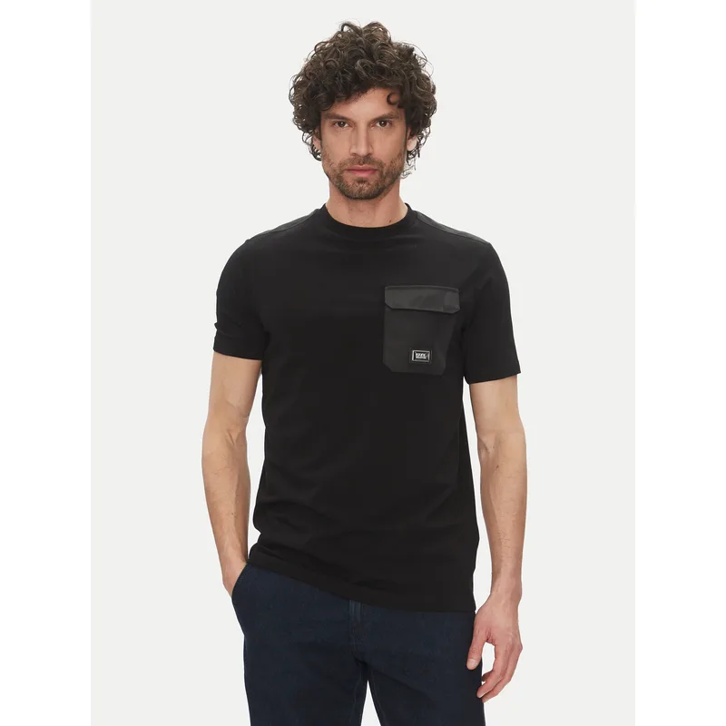 KARL LAGERFELD T-Shirt 755037 552221 Μαύρο Regular Fit