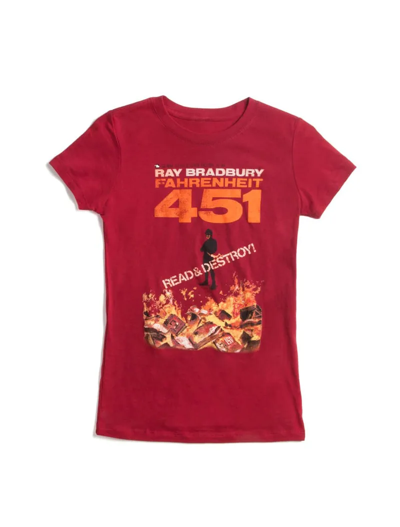 T-Shirt γυναικείο Fahrenheit 451 (medium)