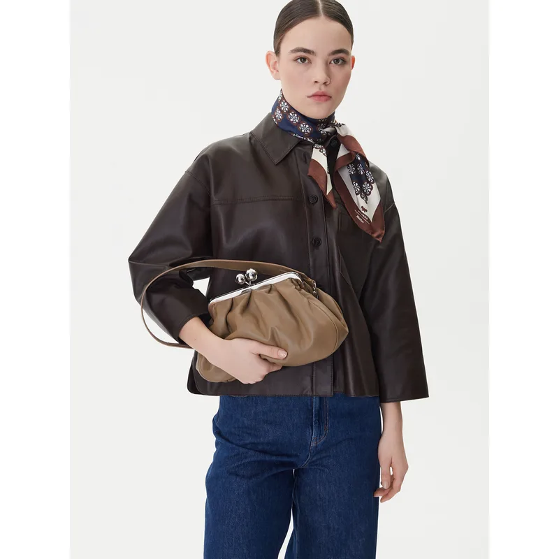 Τσάντα Weekend Max Mara 2615511174600 Καφέ