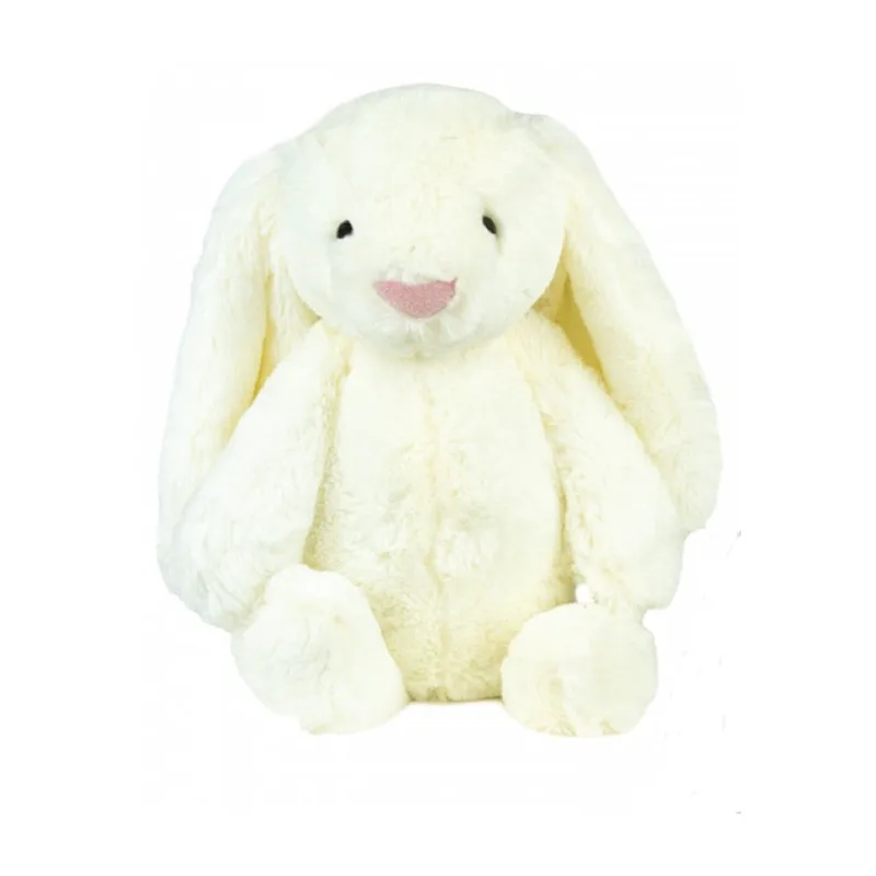 Λούτρινο Enesco Κουνέλι Ivory με Μεγάλα Αυτιά 32cm 771024_W