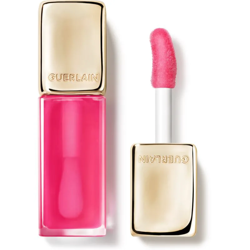 GUERLAIN KissKiss Bee Glow Oil Έλαιο για τα χείλη με μέλι απόχρωση 458 Pop Rose Glow 9,5 ml
