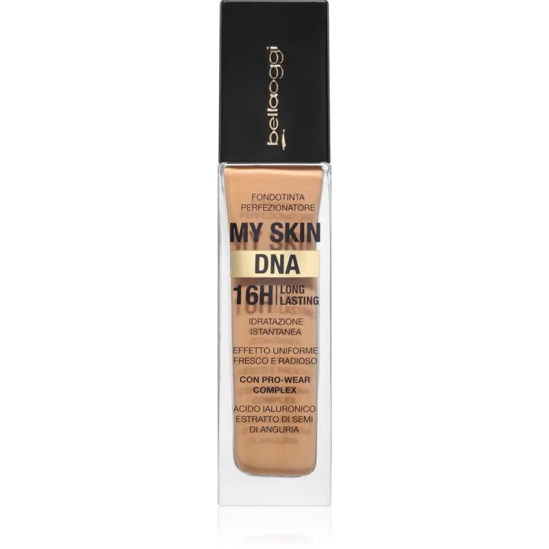 bellaoggi My Skin DNA ενυδατικό μεικ απ για τέλεια επιδερμίδα απόχρωση Cashmere Nude 34 ml