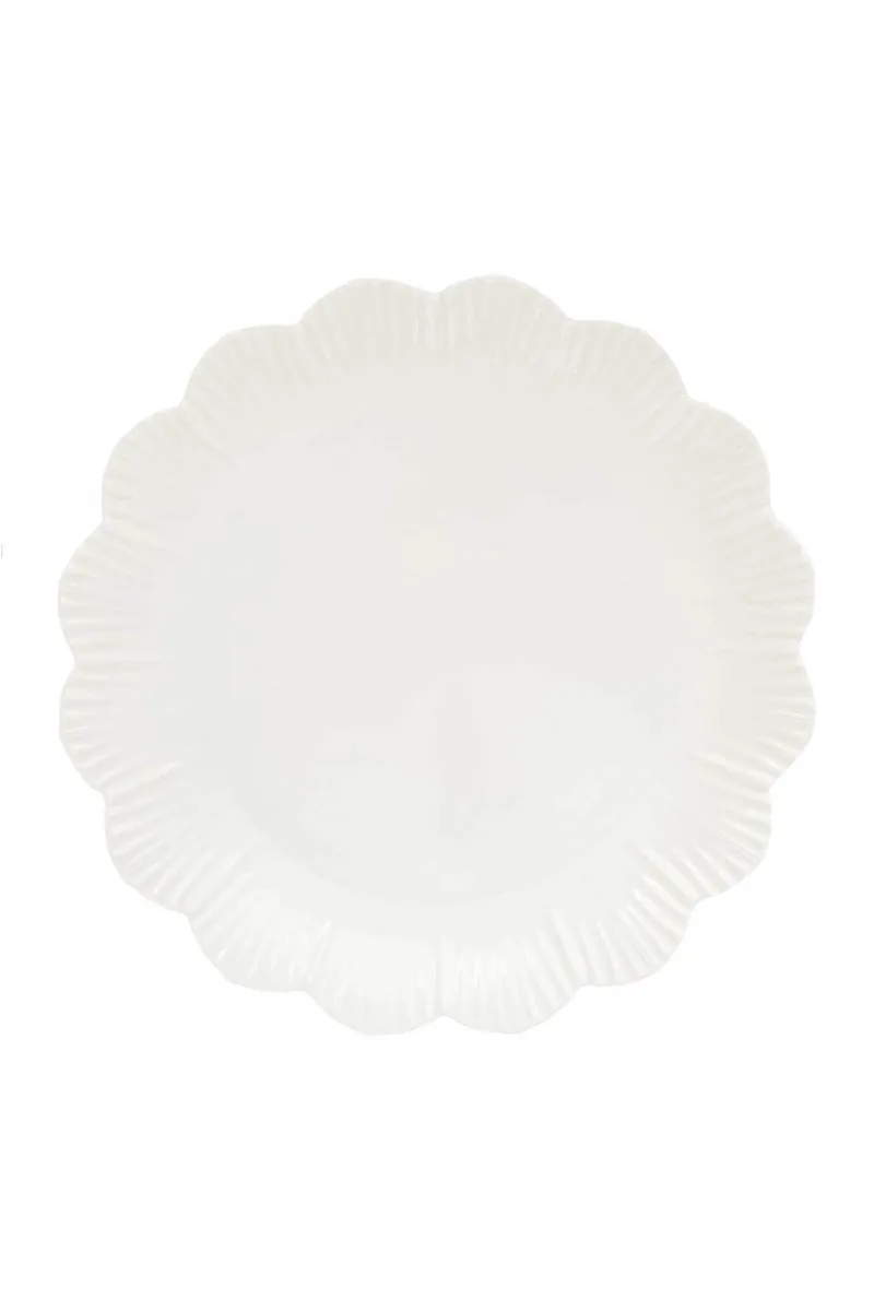 DOMUS HOMUS πορσελάνινο πιάτο φαγητού "Fleuri" 26 cm - 20-21-448