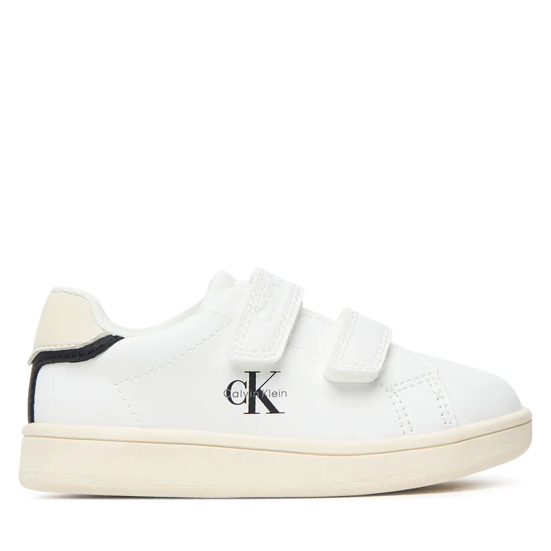 Αθλητικά Calvin Klein Low Cut Velcro Sneaker V1X9-83440-1355 M Λευκό