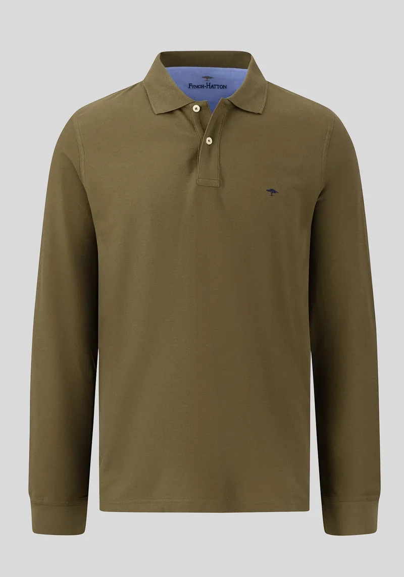 Fynch Hatton Polo της σειράς Basic - 1314 1701 709 Deep Forest