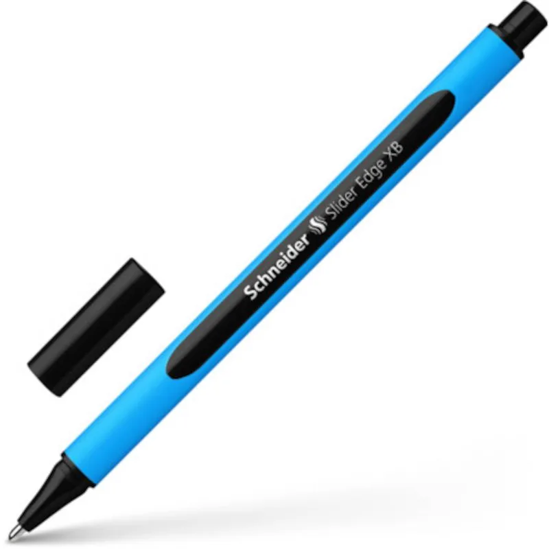 SCHNEIDER152201 BALLPOINT PEN SLIDER EDGE XB ΜΑΥΡΟ