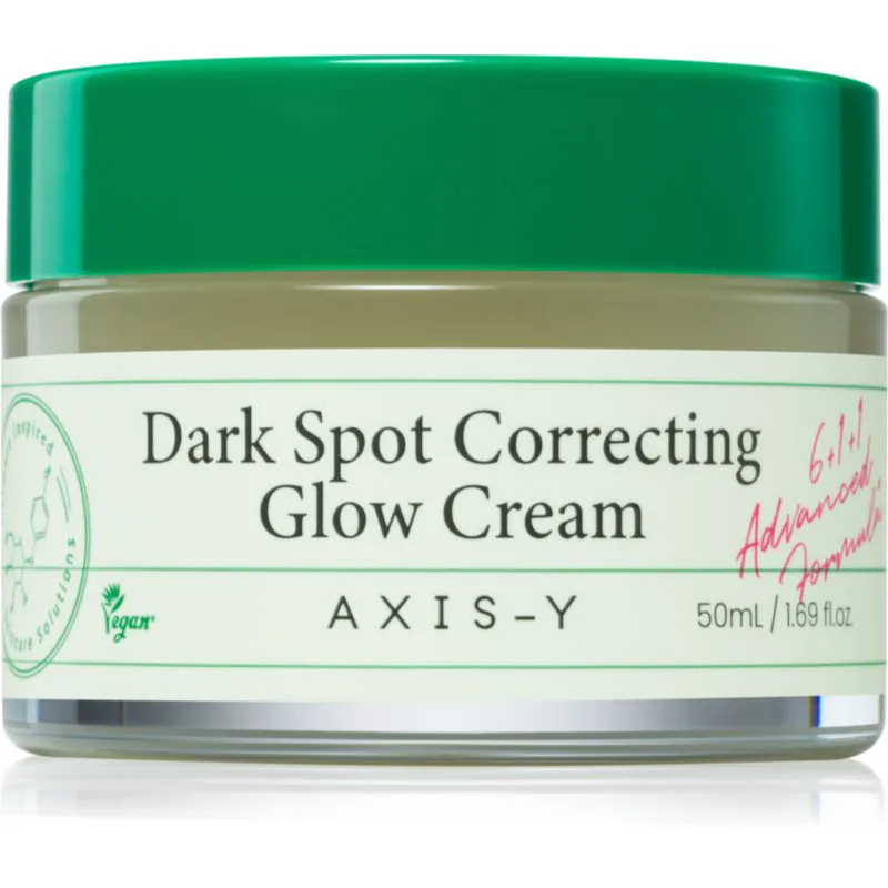 AXIS-Y 6+1+1 Advanced Formula Dark Spot Correcting Glow Cream ενυδατικό τζελ κρέμα για την υπερχρωμάτωση της επιδερμίδας 50 ml