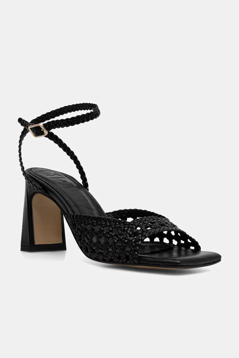 Souliers Martinez σανδάλια στο ταχυδρομείο δέρμα LEA