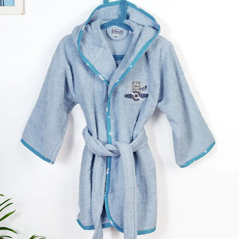 Βρεφικό Μπουρνούζι Dimcol Aviator 183 Sky Blue No04 No04