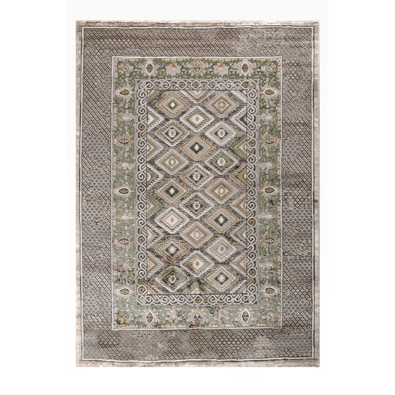 Χαλί ELEMENTS 39799-ΠΡΑΣΙΝΟ- ΜΕΝΤΑ Tzikas Carpets 080X000