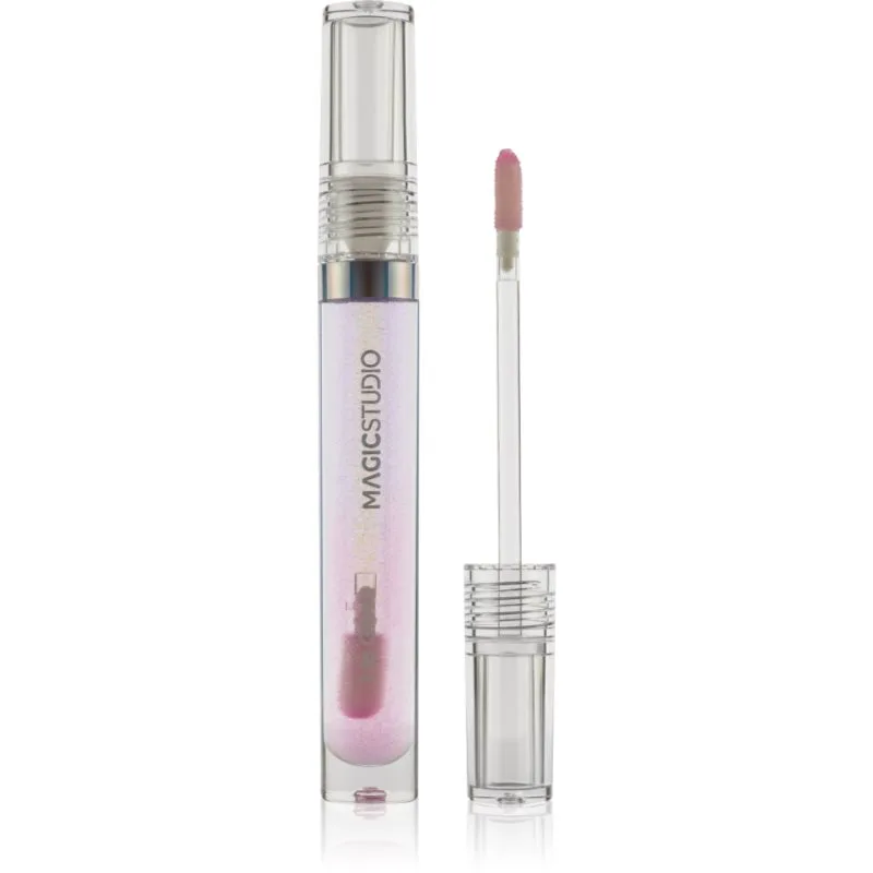 Magic studio Glitter Lip Gloss αστραφτερό λιπ γκλος απόχρωση 02 Ροζ Aura 3.5 ml